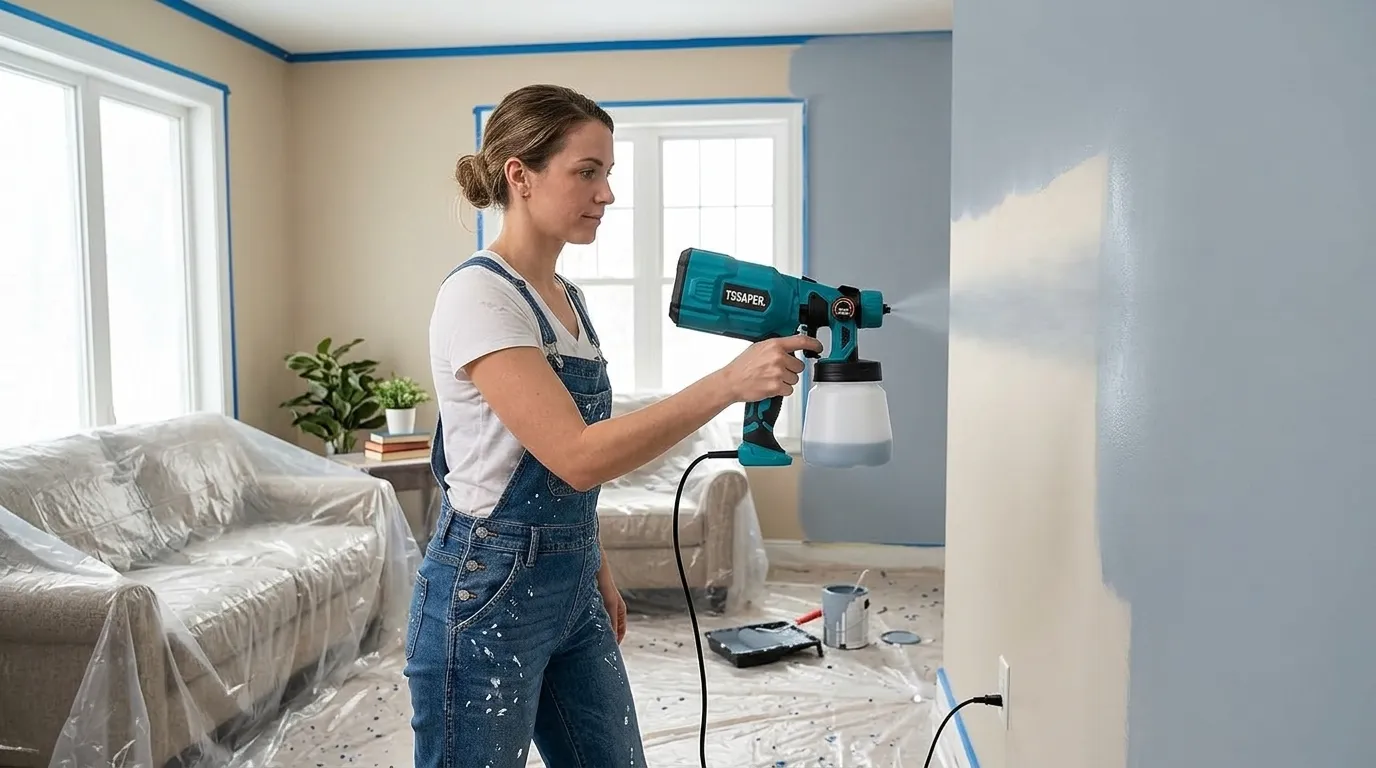 Pistola Elétrica para Pintura Tssaper pelo Menor Custo do Segmento HVLP