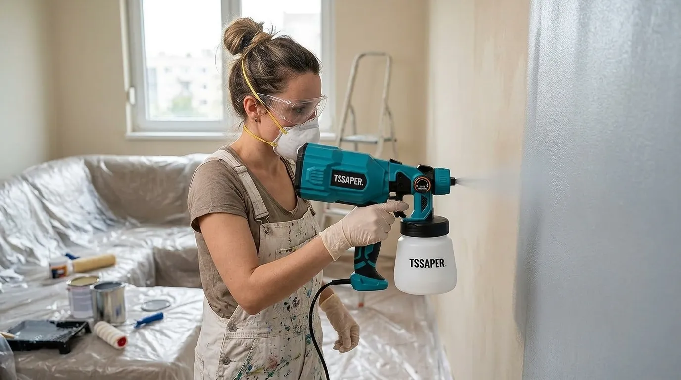 Comprar Pistola Elétrica para Pintura Tssaper com Entrega Garantida no Brasil